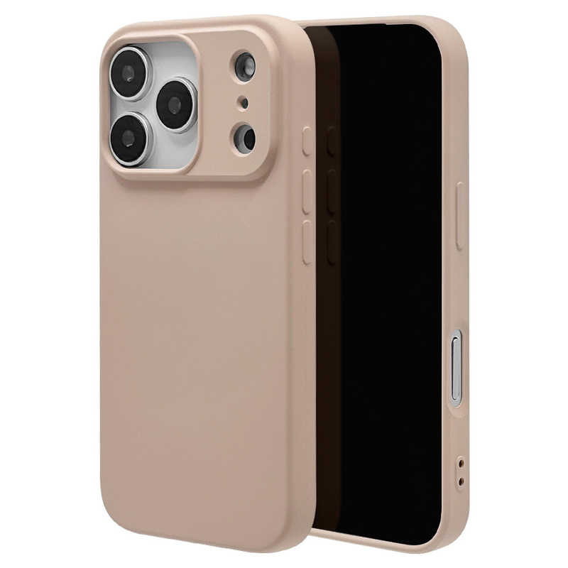 ラスタバナナ iPhone17 Pro用TPUケース スモーキーピンク 9033IP5BTPSPK