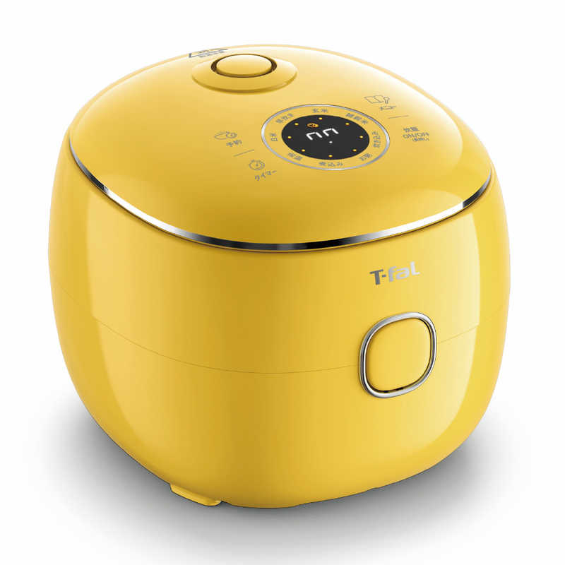 ティファール T-fal  炊飯器 4合 ザ・ポップ マイコン レモンイエロー RK5352J0