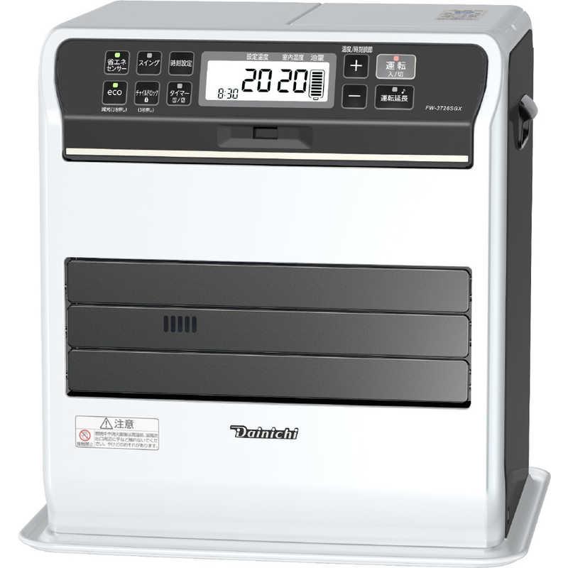 【5,000円OFFクーポン対象商品】ダイニチ DAINICHI 石油ファンヒーター 木造10畳 コンクリート13畳 プレミアムマットホワイト FW-3726SGX-W