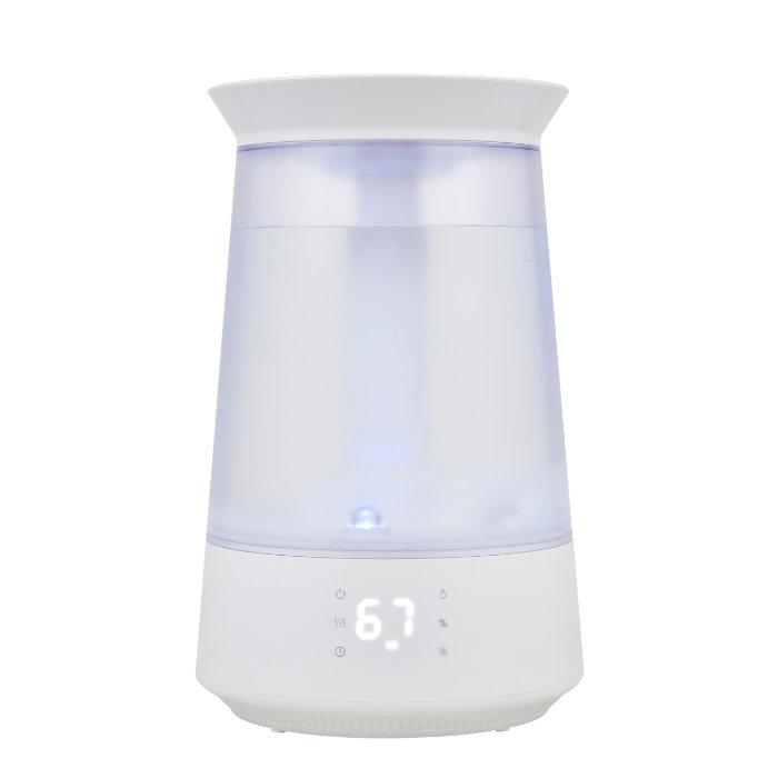 おおたけ OHTAKE ハイブリッド式加湿器 タンク容量6L 加湿量500mL/h 上部給水 ホワイト GH-HB506-W