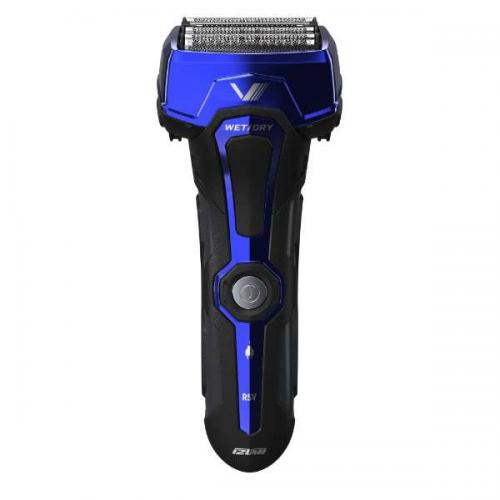 【決算10%オフクーポン対象商品】イズミ IZUMI メンズシェーバー 4枚刃 充電式 グルーミングモデル ブルー IZF-V743R-A