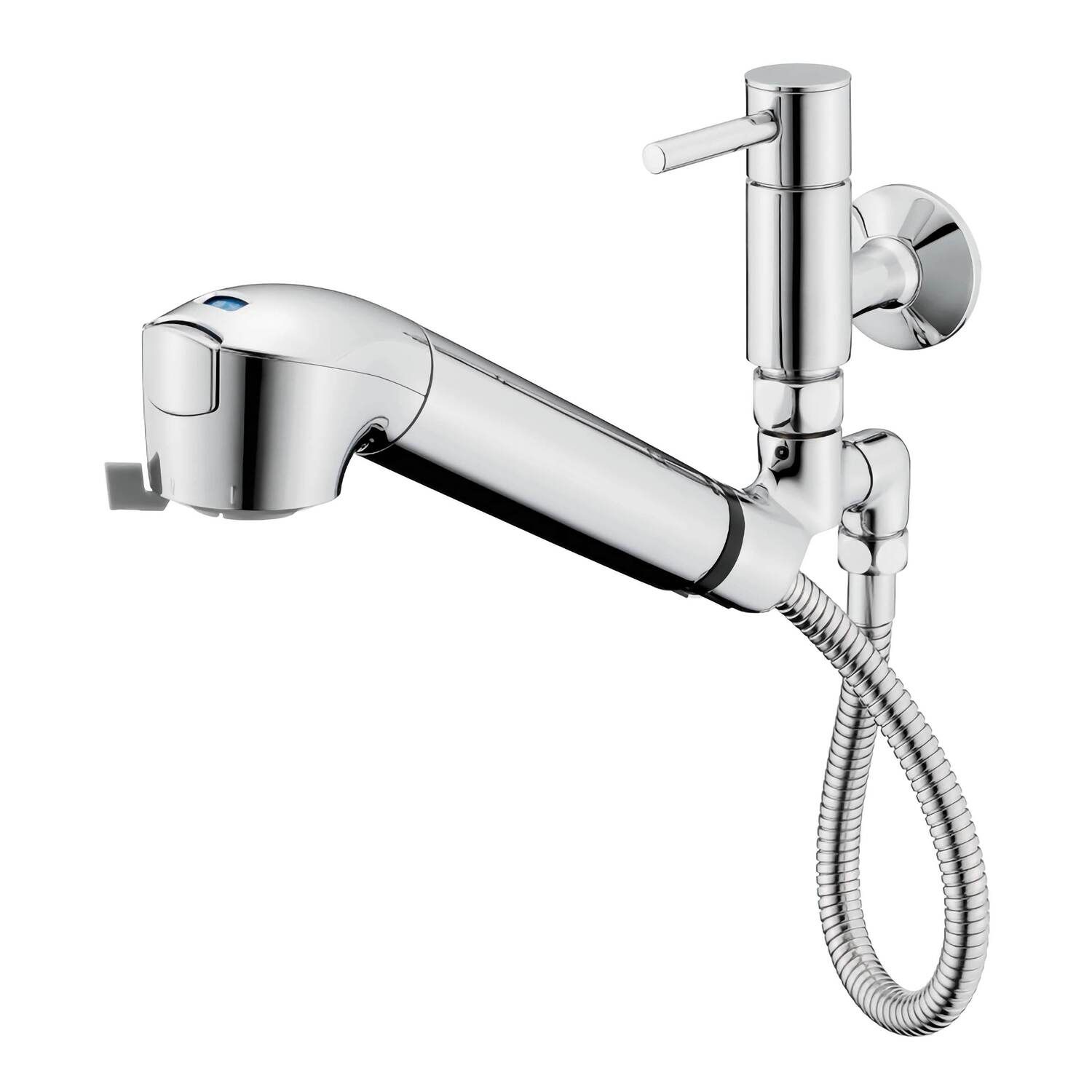タカギ takagi 蛇口一体型浄水器 キッチン水栓 クリーン 壁出し単水栓（引出し） JL346MN