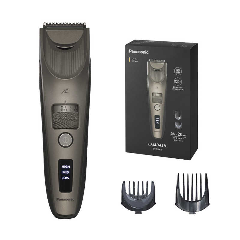 パナソニック Panasonic ラムダッシュ バリカン チタンシルバー ER-SC6A-S