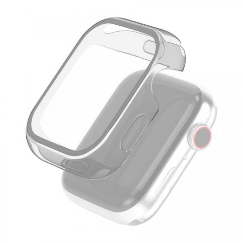 エレコム ELECOM Apple watch ケース ハイブリッド 40 mm 用 フルカバー ケース アップルウォッチ クリア AW-40CSUCCR