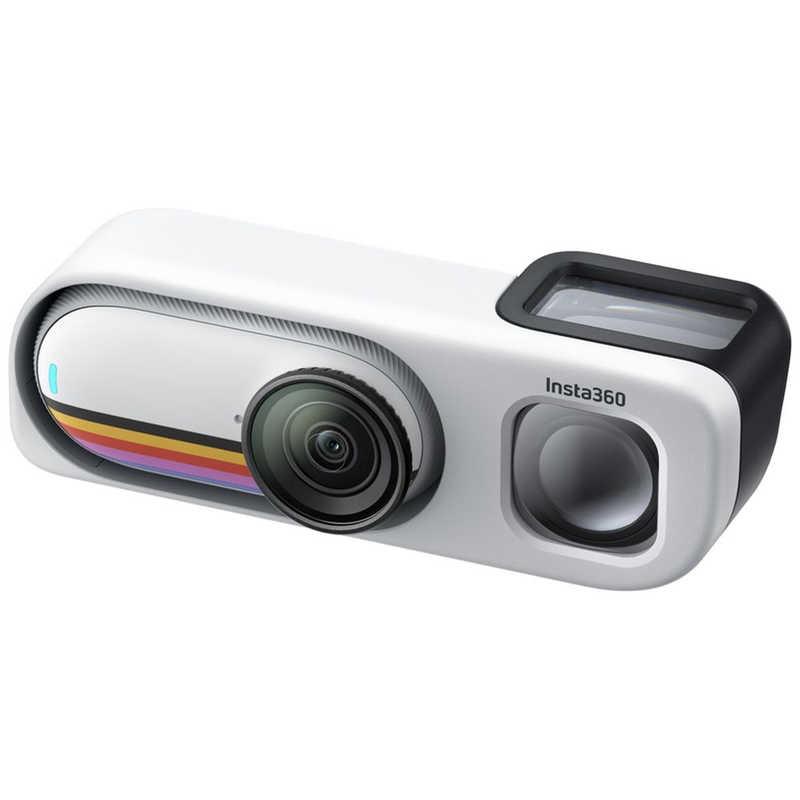 インスタ360 Insta360 アクションカメラ GO 3S レトロキット キャンバスホワイト 64GB CINSAATA-GO3SRETRO64G-CW