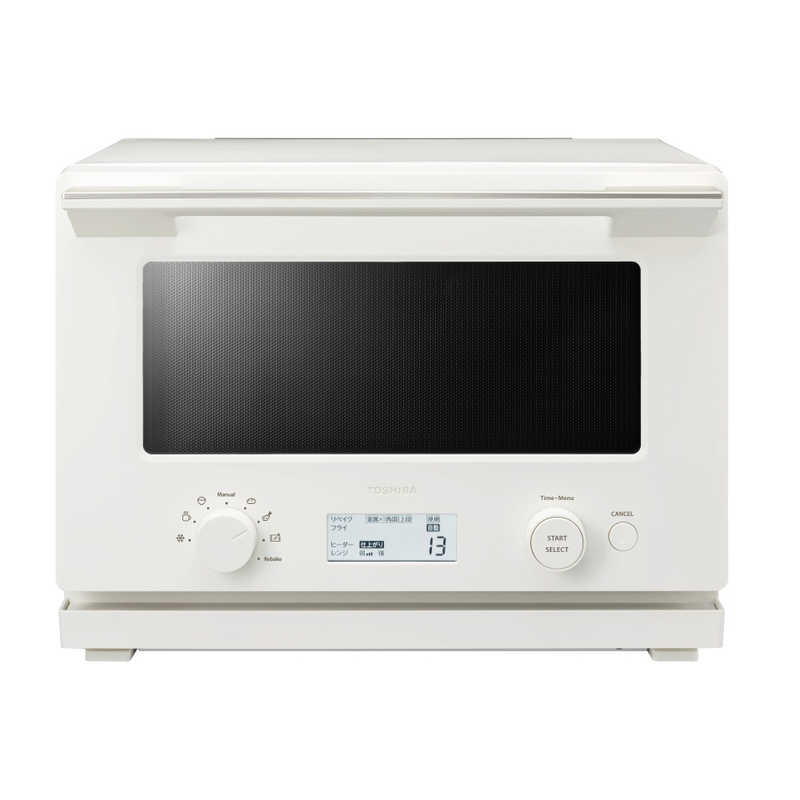 【決算10%オフクーポン対象商品】東芝 TOSHIBA リベイクオーブンレンジ 20L ミルキーホワイト ER-RB10B-W