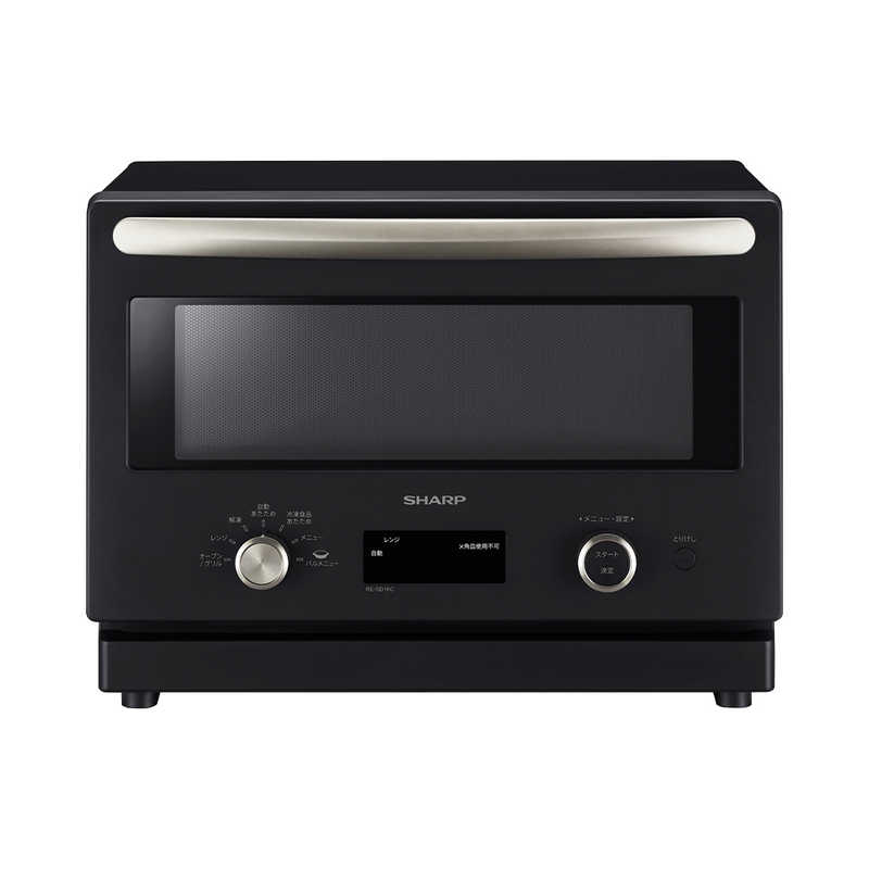 SHARP シャープ  オーブンレンジ 18L 縦開き ブラック RE-SD18C-B