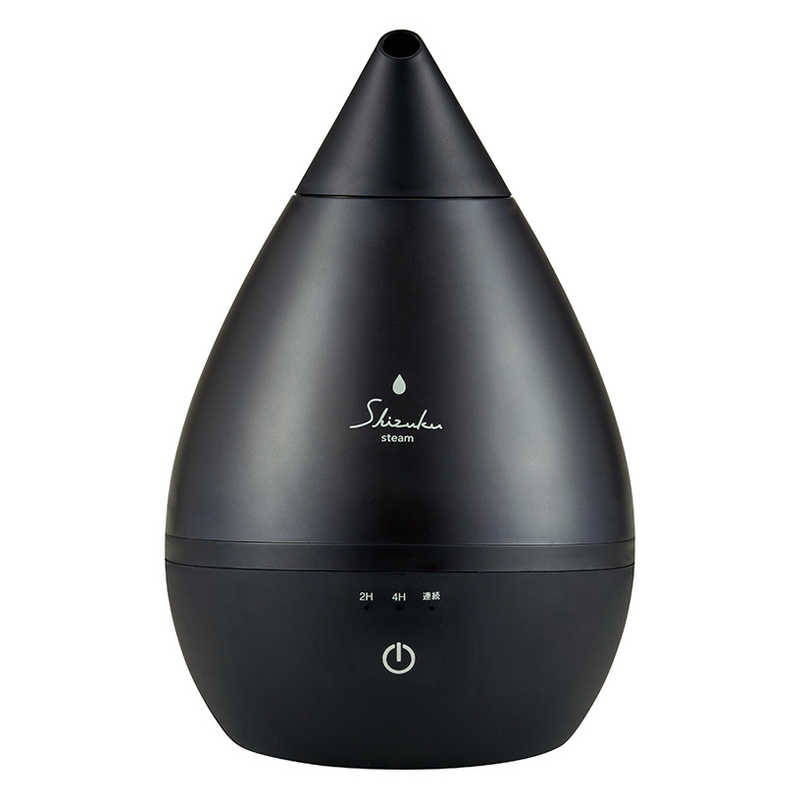 【500円OFFクーポン対象商品】アピックス APIX スチームファン式アロマ加湿器 スチーム式 ASZ-240-BK