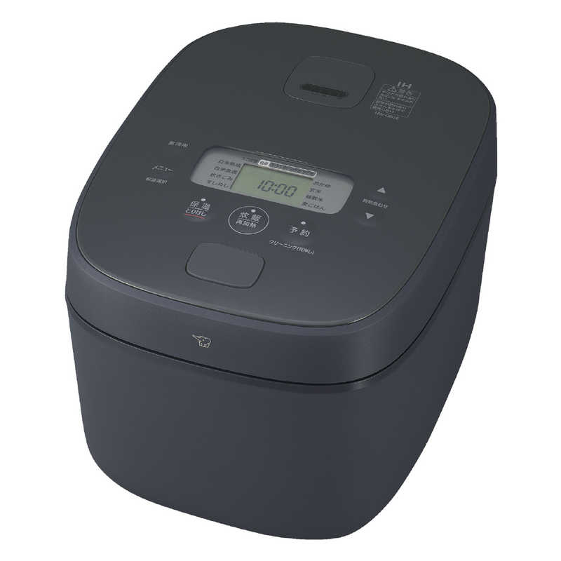 象印 ZOJIRUSHI IH炊飯ジャー 1升炊き 豪熱大火力 ブラック NW-QB18-BZ