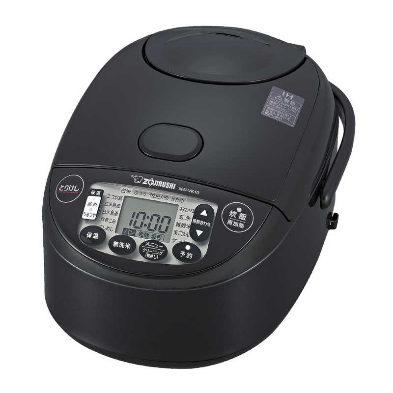 象印 ZOJIRUSHI IH炊飯ジャー 5.5合炊き 極め炊き ブラック NW-VK10-BA