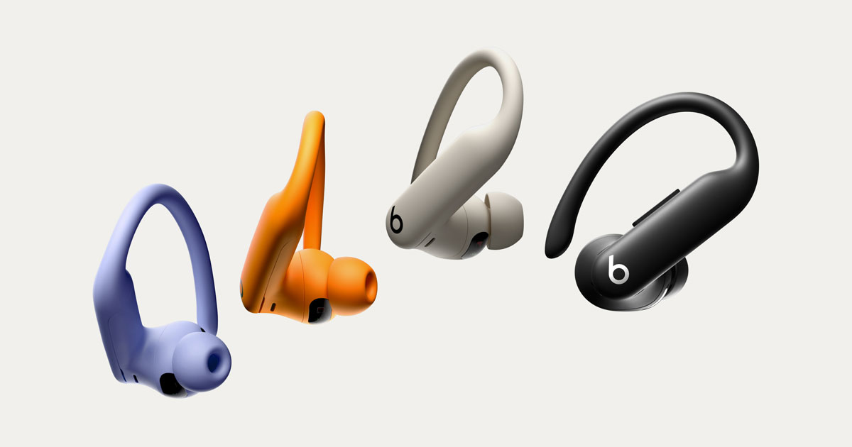 ビーツ Beats 完全ワイヤレスイヤホン Powerbeats Pro 2 耳かけ型 ノイズキャンセリング 心拍センサー搭載 エレクトリックオレンジ MX743PA/A