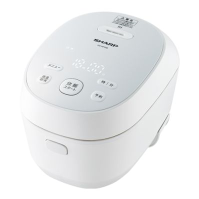 シャープ SHARP IH炊飯器 PLAINLY 3合 ホワイト系 KS-HF05B-W