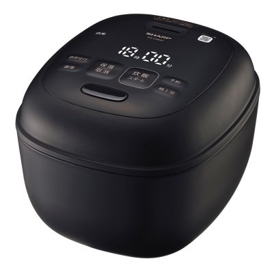シャープ SHARP ジャー炊飯器 3合炊き マイコン式 ブラック KS-CS05J-B