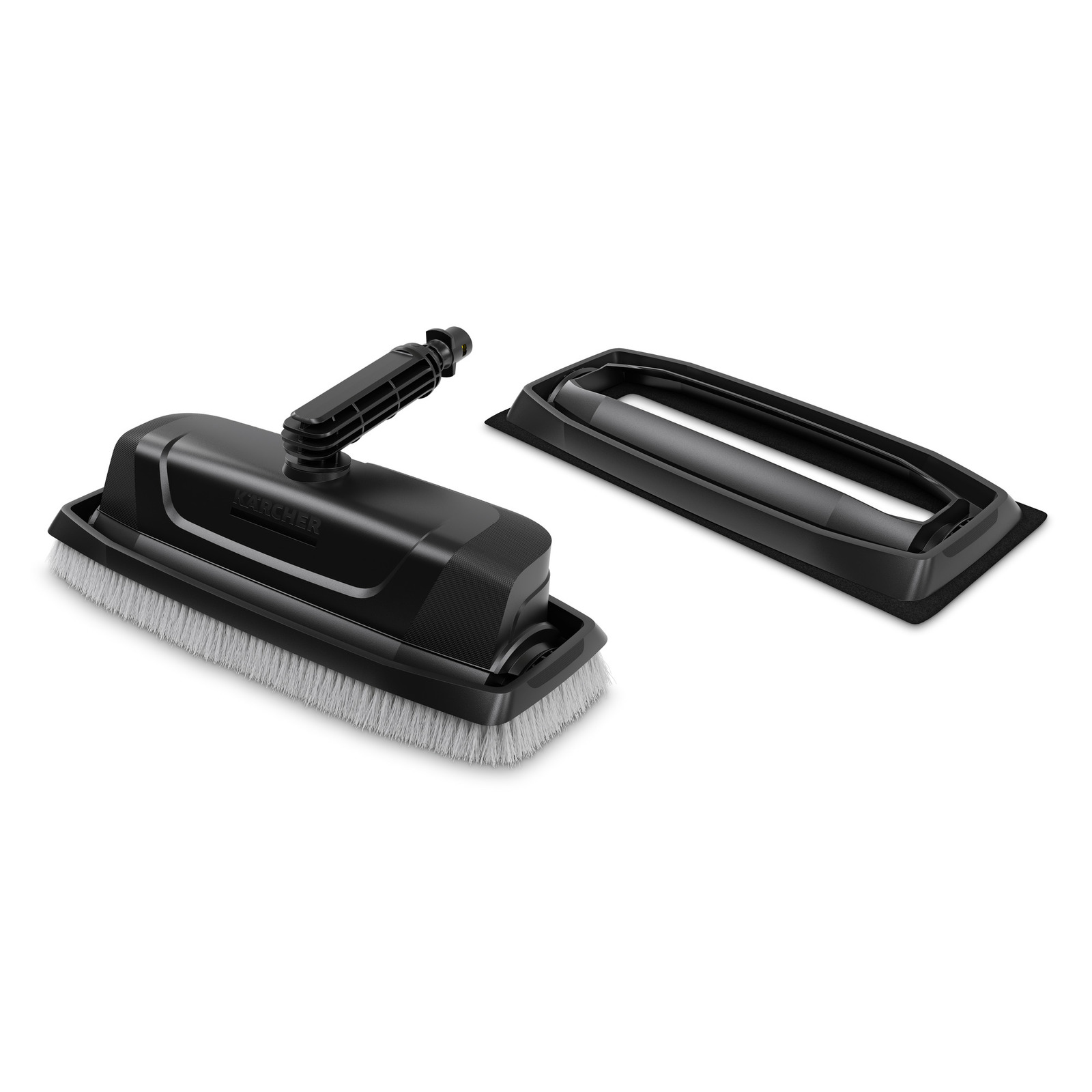 ケルヒャー KARCHER 高圧洗浄機用 延長パイプ専用アタッチメントセット ブラシ・クロス2種付 2.644-191.0