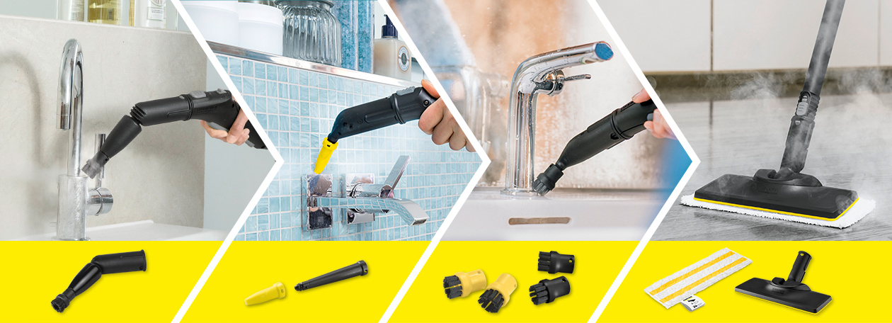 ケルヒャー KARCHER スチームクリーナー用 イージーフィックス フロアノズルセット Y 2.863-350.0