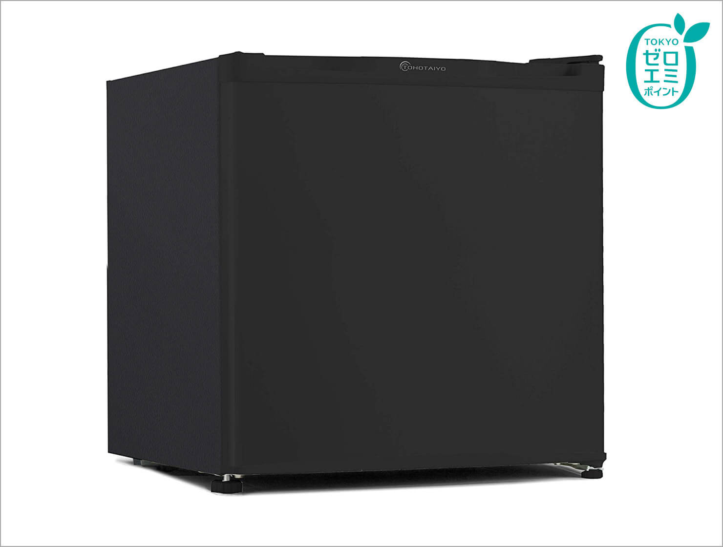 ウィンコド WINCOD 1ドア冷蔵庫 直冷式 46L 左右付け替えドア ブラック TH-46L1-BK