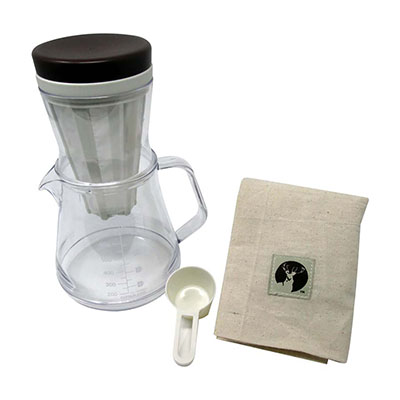 キャプテンスタッグ CAPTAIN STAG 珈琲 2WAYドリッパーセット 水出し・ドリップ両用 850ml UW-3522