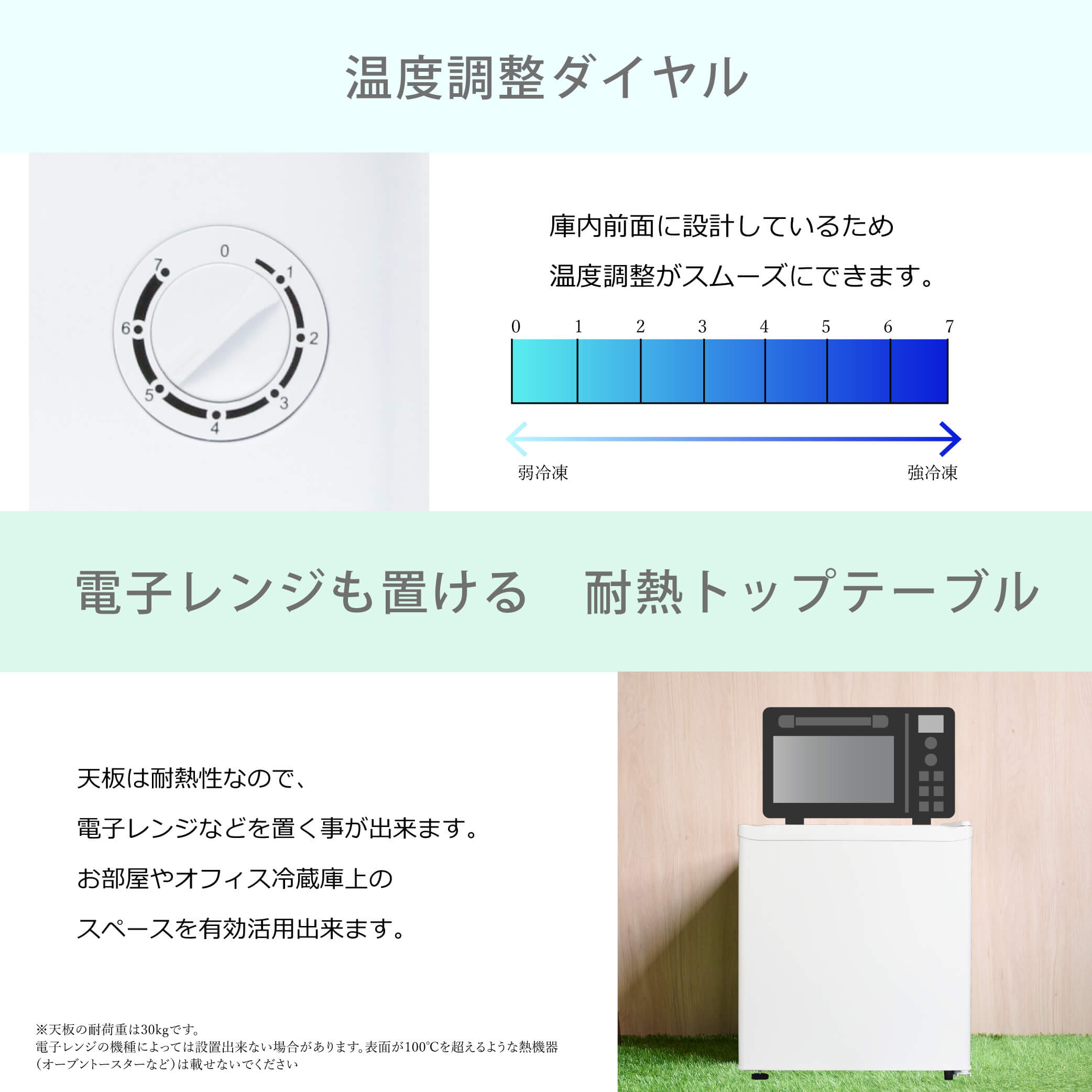ウィンコド WINCOD 1ドア冷凍庫 直冷式 32L 左右付け替えドア ホワイト TH-32LFX-WH