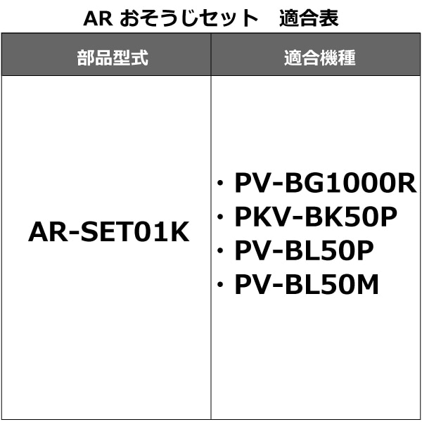 日立 HITACHI ARおそうじセット スティッククリーナー用別売部品 AR-SET01K