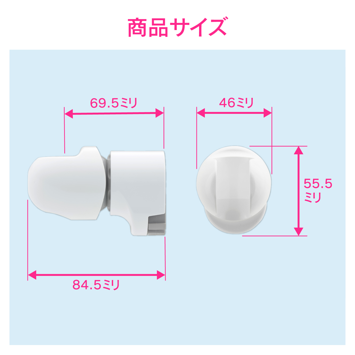 カクダイ KAKUDAI ガオナ GAONA これエエやん シャワーフック 角度調節 ビス止め式 ホワイト GA-FP029