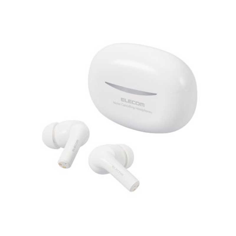 【決算20%オフクーポン対象商品】エレコム ELECOM 完全ワイヤレスイヤホン ホワイト LBT-TWS15WH2