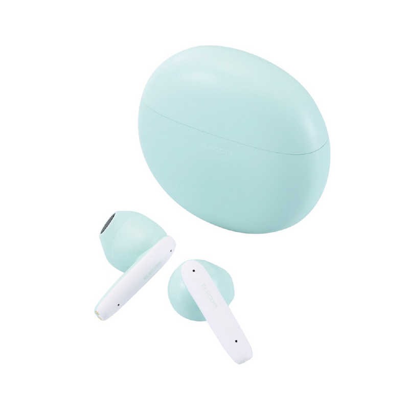 【決算20%オフクーポン対象商品】エレコム ELECOM 完全ワイヤレスイヤホン マカロングリーン LBT-TWS17CSGN