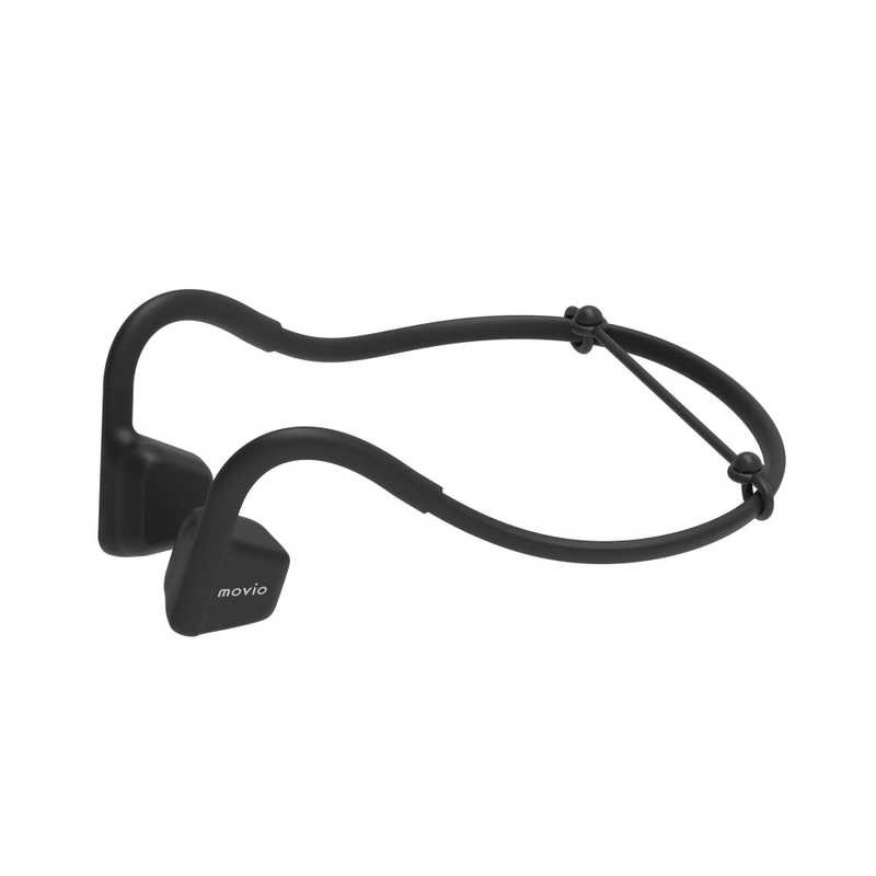 【決算20%オフクーポン対象商品】ナガオカ NAGAOKA 骨伝導イヤホン ActiBone2 movio ブラック M315BONEBK