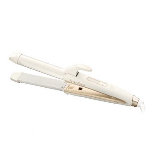 【決算20%オフクーポン対象商品】小泉成器 KOIZUMI マイナスイオン2WAYアイロン サロンセンス アイボリー KHR-7530C