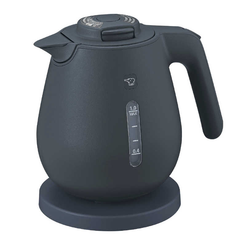 象印 ZOJIRUSHI 電気ケトル 1.0L ソフトブラック CK-DC10-BM