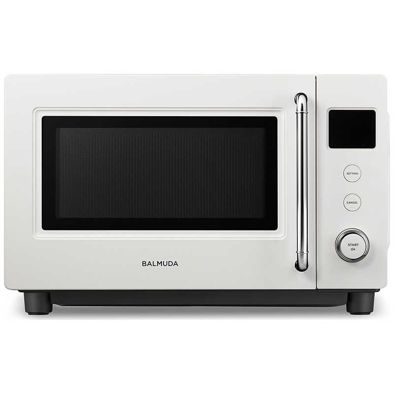 【決算10%オフクーポン対象商品】バルミューダ BALMUDA 電子レンジ The Range S ホワイト KRN01JP-WH