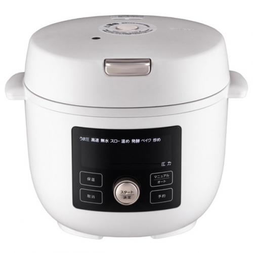 タイガー TIGER 電気圧力鍋 マットホワイト COK-B220WM