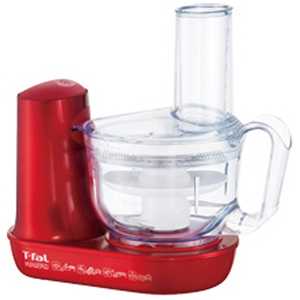 【決算10%オフクーポン対象商品】T-fal フードプロセッサー ミニプロ ルビーレッドプラス MB601GJP ティファール