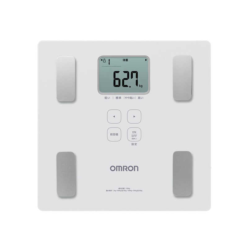 オムロン OMRON 体重体組成計 カラダスキャン ホワイト HBF-236-JW