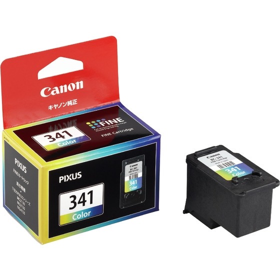 Canon 純正FINEカートリッジ 3色カラー BC-341 キヤノン(キャノン)