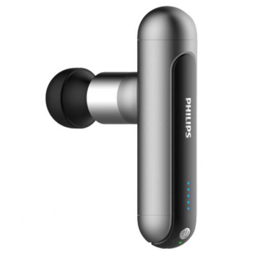 【決算10%オフクーポン対象商品】フィリップス PHILIPS ハンディマッサージャー ミニマッサージガン ダークグレイ PPM7303DG
