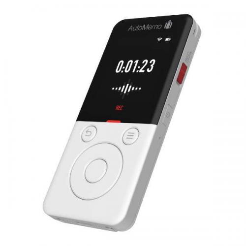 ソースネクスト SOURCENEXT 文字起こしAIボイスレコーダー オートメモR AutoMemo R ホワイト AMRWH