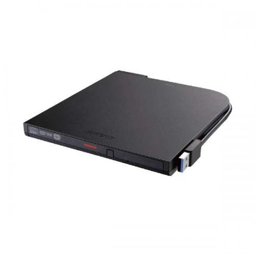 バッファロー BUFFALO ポータブルDVDドライブ ブラック DVSM-PTC8U3-BKB