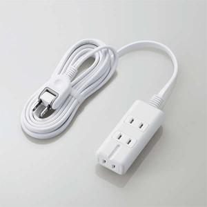 エレコム ELECOM 磁石タップ3個口 3m スタンダード雷ガード ホワイト T-KM01-2330WH