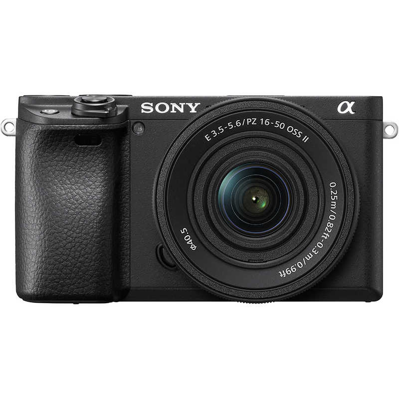【5,000円OFFクーポン対象商品】ソニー SONY ミラーレス一眼カメラ α ブラック ILCE-6400KB