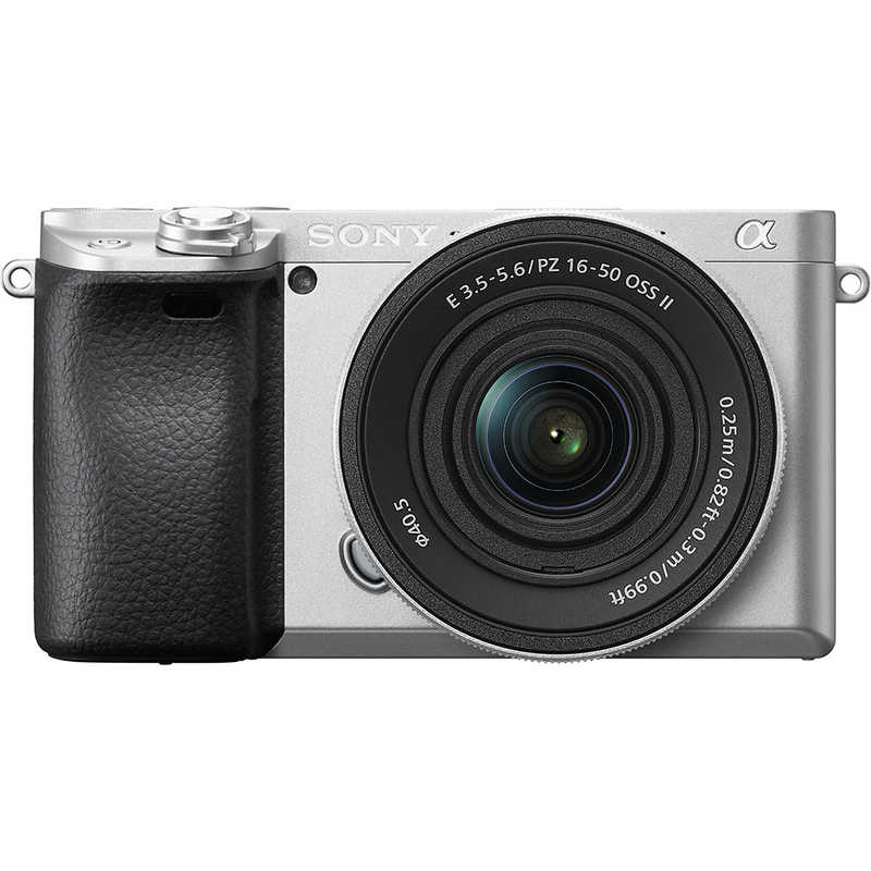 【5,000円OFFクーポン対象商品】ソニー SONY ミラーレス一眼カメラ α シルバー ILCE-6400K-S
