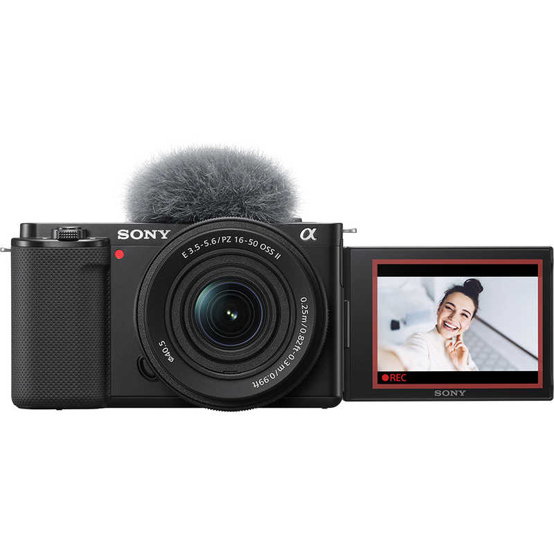 【3,000円OFFクーポン対象商品】ソニー SONY ミラーレス一眼カメラ VLOGCAM パワーズームレンズキット ブラック ZV-E10K-B