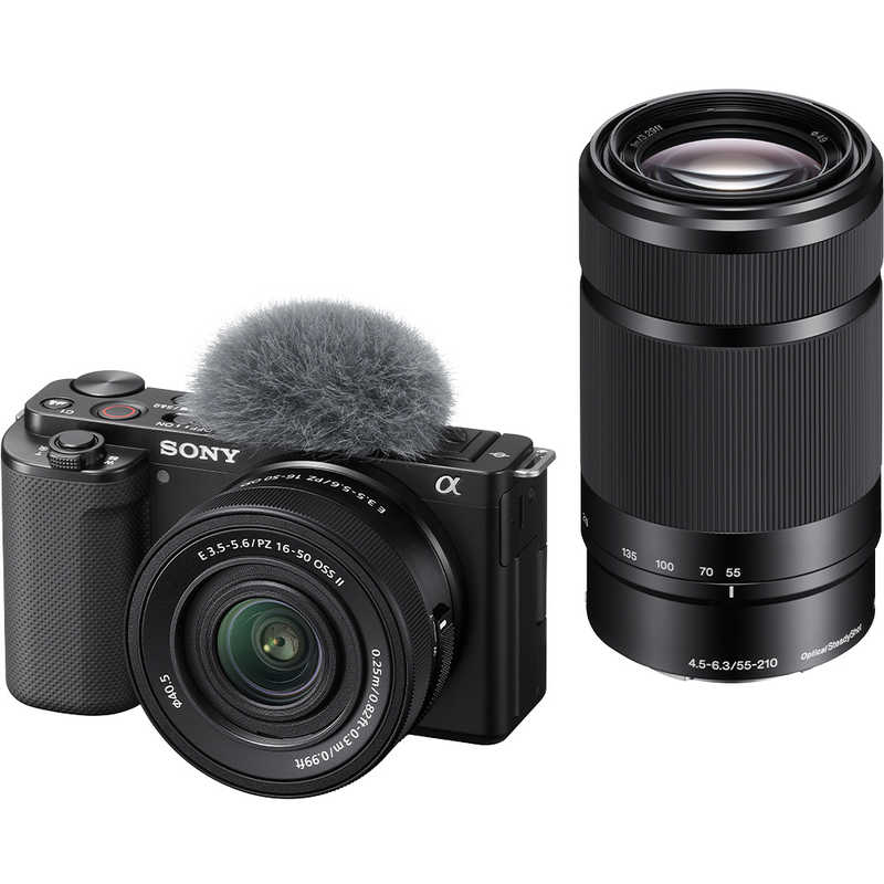 ソニー VLOGCAM ZV-E10 ダブルズームレンズキット ブラック