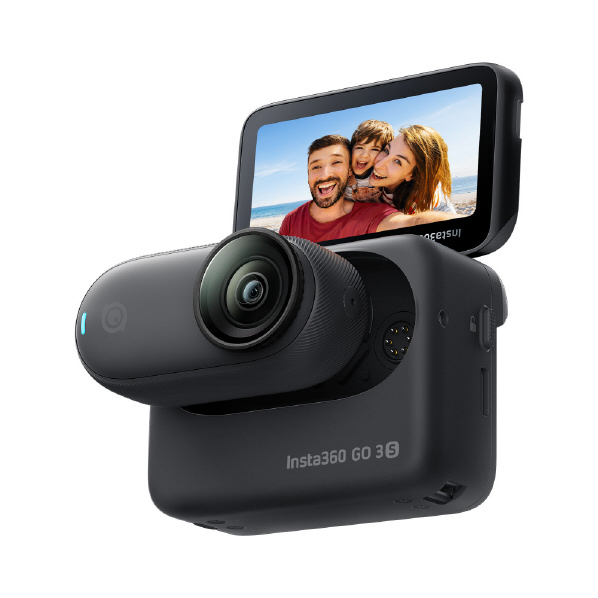 INSTA360 インスタサンロクマル アクションカメラ Insta360 GO 3S 64GB ミッドナイトブラック CINSAATA-GO3S64K
