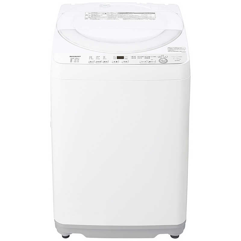 シャープ SHARP 全自動洗濯機 洗濯6kg ホワイト ES-GE6K-W (大型)