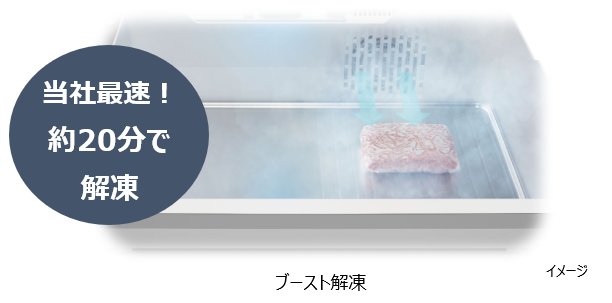ブースト解凍